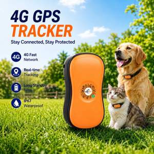 Dispositif de suivi de la santé des animaux de compagnie imperméable personnalisable pour chats, GPS 4G portable, surveillance de l'activité des chiens et des animaux de compagnie - Product Image 3