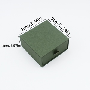 Caja de Cartón con Cajón Deslizable <span class=keywords><strong>para</strong></span> Joyería, Anillos, Aretes y Pulseras, con Opciones de Color y Logotipo Personalizado, Diseño Moderno <span class=keywords><strong>para</strong></span> Venta al por Menor - Product Image 3
