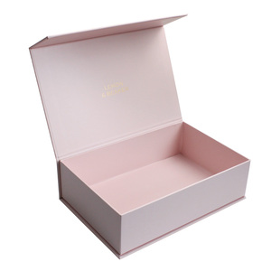 Custom Logo Printed Embossed Gold Foil Magnetic <b>Foldable</b> Luxury Storage Gift Packaging Rigid Paper <b>Box</b> Recyclable - Product Image 1