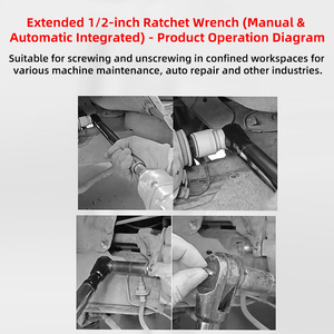 Multi Functional Extended Automatic <strong>Ratchet</strong> <strong>Wrench</strong> Electric Drill <strong>Wrench</strong> - Product Image 3