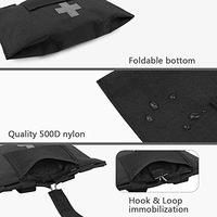 Pochette médicale tactique MOLLE IFAK, sac utilitaire de premiers secours à extraction rapide pour les fournitures d'urgence en plein air