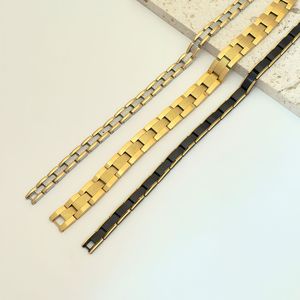 <span class=keywords><strong>Bracelet</strong></span> magnétique en acier titane pour hommes <span class=keywords><strong>et</strong></span> femmes, bijoux tendance minimalistes en acier inoxydable, vente en gros - Product Image 1