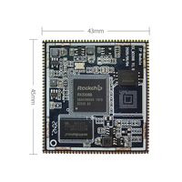 Kit de développement économique avec carte centrale VoIP Quad-Core Cortex-A7 RK3308, PCB FR4 4 couches, fonction téléphone SIP et voix intelligente