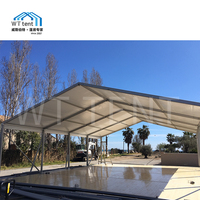 Tente de réception 10x20m, bâche de chapiteau, équipement de décoration pour événements, décoration de mariage, publicité, structures gonflables, tente d'événement extérieure pour mariage