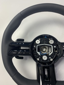 Volant sport en cuir compatible avec Mercedes-Benz Classe C A35/A45/C63/C43/E53/E63/G63/<span class=keywords><strong>GT</strong></span>/GLE63/GLA45/W223/GLS53/W213/W205 - Product Image 2