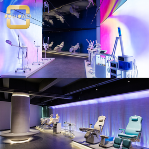 Le repose-bras du lit de beauté <span class=keywords><strong>spa</strong></span> peut être pressionné pour s'ajuster à une position confortable. Le repose-pieds peut être ajusté de manière flexible pour détendre les jambes. - Product Image 5