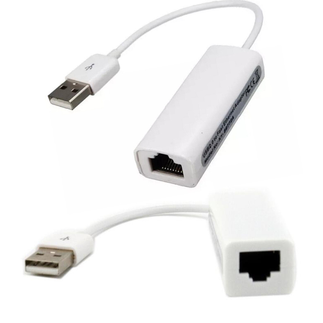 High Quality RJ45 Ethernet Wired Lan Card Network Adapter USB 2.0 to 10/100Mbps USB 2.0 Male to RJ45 Female Adapter