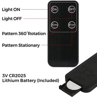 Projecteur LED Gobo professionnel, étanche, 40W, avec Zoom manuel, pour l'extérieur