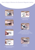 Cils magnétiques avec applicateur, sans colle, réutilisables, doux, naturels, kit de faux cils, vente en gros de cils magnétiques