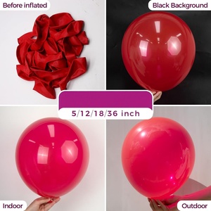 Wholesale Natural Latex Glossy <b>Round</b> <b>Balloons</b> for Birthday Party Decorations-Customizable Helium <b>Balloons</b> (Gift Toy) - Product Image 4