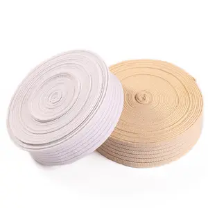 Kunden spezifisches elastisches Gurtband aus Nylon, gestricktes flaches Gummiband