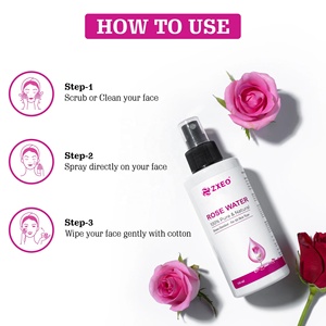 Hidrolato de Flor de <span class=keywords><strong>Rosa</strong></span> Damascena Destilado al Vapor 100% Puro Sin Aditivos, Suministro del Fabricante, Líquido para Cuidado de la Piel y Aromaterapia - Product Image 5