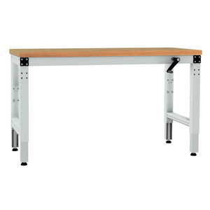 Banco da lavoro PROFIPLAN Ergo K - Regolazione dell'altezza a manovella manuale - Product Image 1