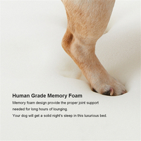Offre Spéciale fabricant de gros amovible lavable mousse à mémoire de forme chien animal de compagnie chat canapé-lit de luxe