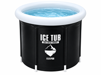 Baignoire à glace gonflable pliante pour adulte populaire 3 couches de haute qualité Portable pli trempage Icetub Spa blanc noir baignoire à glace