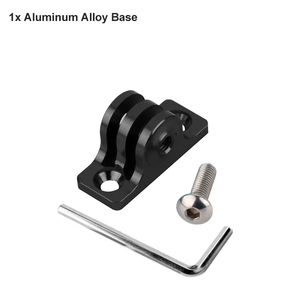 Support de fixation en alliage d'aluminium KAMPHO pour GoPro Hero 12 11 10 9 8 7 6 Insta360 <span class=keywords><strong>X2</strong></span> X3 DJI Osmo - Product Image 2