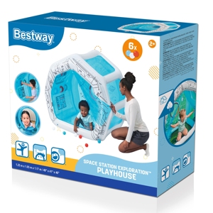 Bestway 52632 Estación espacial Exploración <span class=keywords><strong>Niños</strong></span> Casa <span class=keywords><strong>de</strong></span> juegos inflable Estación espacial inflable para <span class=keywords><strong>niños</strong></span> Parque infantil - Product Image 6