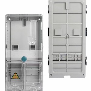 3-Way Single-Phase PC Electric Meter Box with <b>Padlock</b> Flame Retardant Outdoor 3-Way Single-Phase PC Electric Meter Box - Product Image 5