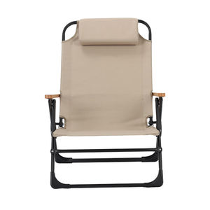 Silla de Jardín Plegable de Metal, Económica, Portátil, para Acampar, Reclinable, Ajustable, para Exteriores - Product Image 3