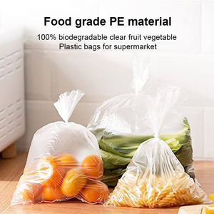 HC T-shirt Sac d'épicerie Sac en plastique d'emballage personnalisé de maïs biodégradable pour les petites entreprises - Product Image 3