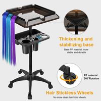 Vente directe usine – Chariot de transport moderne en acier inoxydable à 4 roues pour machine laser IPL ND Yag à diode, idéal pour atelier