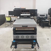 Imprimante DTF PrintVison à 2 têtes d'impression 60 cm, transfert thermique, I1600-A1 I3100 avec secoueur de poudre et four de séchage