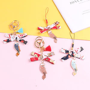 Estilo japonés Ins Internet celebridad teléfono colgante coreano lindo litio pez suerte llavero Metal pareja pequeño regalo - Product Image 2