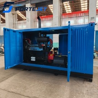 Nettoyeur haute pression électrique, unité de lavage à l'eau pressurisée 2000 bars 25L/min, machine de nettoyage à l'eau industrielle pour le nettoyage des surfaces en acier