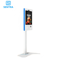 Kiosco Digital Sentra SK02 con Pantalla Táctil Capacitiva LCD de 32 Pulgadas, Habilitado para CMS, Montable en Suelo, para Uso en Interiores, Restaurantes y Centros Comerciales