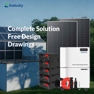 ระบบไฮบริดโซลาร์เซลล์ 15 กิโลวัตต์ พร้อมแบตเตอรี่สำหรับการชลประทานในฟาร์ม - Product Image 2