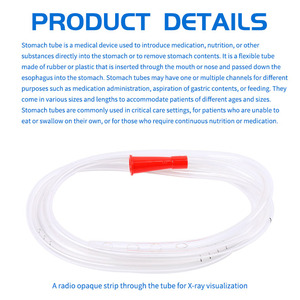 Produits médicaux jetables, tube gastrique en PVC de haute qualité, tube nasogastrique - Product Image 3