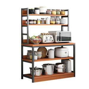Conjunto de muebles <span class=keywords><strong>para</strong></span> sala de estar, estante de almacenamiento de cocina, soporte <span class=keywords><strong>para</strong></span> horno <span class=keywords><strong>microondas</strong></span> - Product Image 1