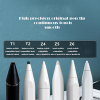 Pena Sentuh Layar Universal, Pena Stylus Layar Universal Sensitif Tinggi untuk Apple Ipad Pensil Cocok untuk Ios Android dengan Fungsi Magnetik