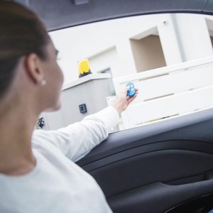 TOPD4RBS 4-Channel a doppia frequenza codice di rotolamento telecomando blu-per porte da Garage - Product Image 2