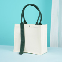 Sac fourre-tout en toile personnalisable Justop pour femme, style tissé, fermeture ouverte, 30-50 cm, pour voyages et shopping en extérieur