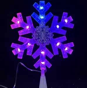 APP control with lights Holiday Ornament Decoration Christmas Tree Topper christmas tree star topper Treetop