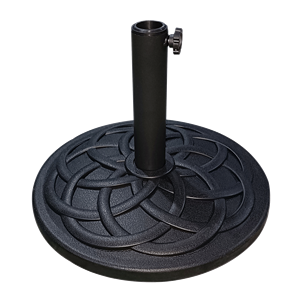 Forme carrée 20kg Base <span class=keywords><strong>en</strong></span> <span class=keywords><strong>béton</strong></span> robuste pour jardin Patio Parasol PE Shell Durable rond extérieur porte-parapluie support - Product Image 3