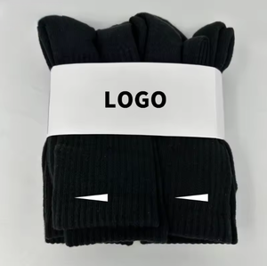 Chaussettes de sport à logo personnalisé, effet tie-dye ombré, douces pour la peau, absorbant la transpiration, pour l'entraînement en plein air et la remise en forme - Product Image 3