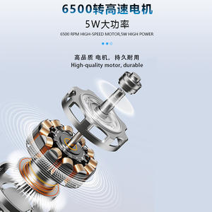 เครื่องตัดผมไฟฟ้า Kemei KM-1679 ขนาด 15 ซม. ตัวเครื่องอะลูมิเนียมอัลลอยด์ กำลังแรง 7000-9000 รอบต่อนาที สำหรับใช้ในร้านเสริมสวย - Product Image 2