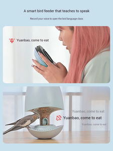 AKX <span class=keywords><strong>Mangeoire</strong></span> à oiseaux anti-éclaboussures Gamelles Cage en plastique Distributeur de nourriture pour pigeons à vendre - Product Image 3