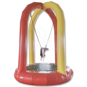 5m <span class=keywords><strong>Inflatable</strong></span> <span class=keywords><strong>Bungee</strong></span> Trampoline ngoài trời thách thức <span class=keywords><strong>Bungee</strong></span> Trampoline để bán - Product Image 1