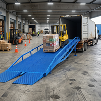 Rampe de chantier mobile 6 tonnes 8 tonnes 10 tonnes pour le chargement et le déchargement de marchandises sur camions