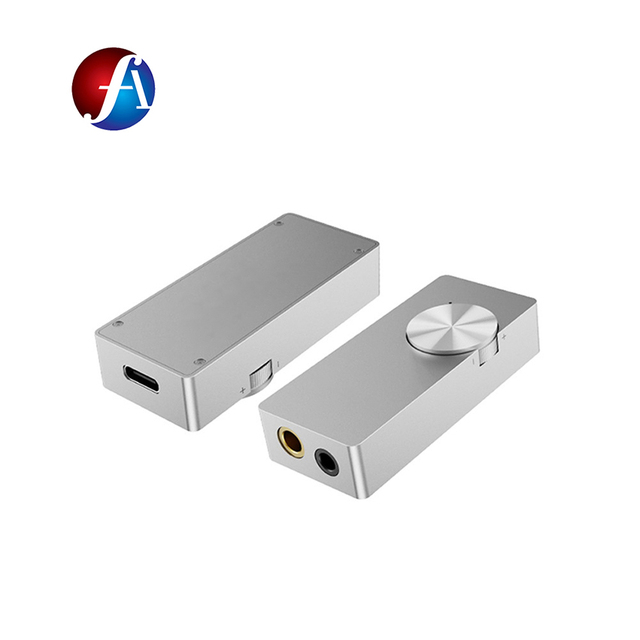 DSD256 PCM 384KHz/32bit DAC Portable Headphone Amp 3.5mm/2.5mm/4.4mm Output Headphone Amplifier Portable Audio
