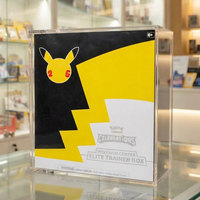 Boîtier en acrylique JAYI Direct Factory Custom avec couvercle magnétique puissant, résistance UV 99%, pour PKMN Center Celebrations ETB