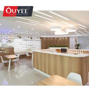 Kiosque optique en bois personnalisé en gros conçu d'intérieur de magasin de détail - Product Image 5