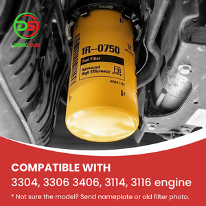 Élément de filtre à carburant haute performance 1R-0750, remplacement scellé pour la filtration du carburant des moteurs diesel Caterpillar CAT Duramax - Product Image 2