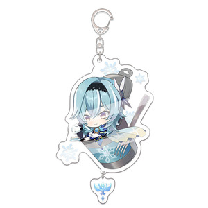 Llavero con colgante personalizado de dibujos animados, accesorios de joyería, juego caliente, <span class=keywords><strong>Genshin</strong></span>, de impacto, venta al por mayor - Product Image 4