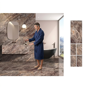 Baldosas de porcelana de alto brillo con aspecto de mármol de 600x1200 mm para pisos y paredes - Product Image 4