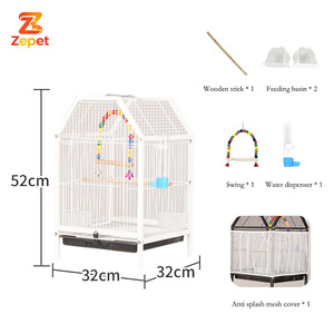 Nouvelle Arrivée : Cage <span class=keywords><strong>de</strong></span> Luxe pour Oiseaux, Grande Cage <span class=keywords><strong>de</strong></span> Observation pour Ailes Volantes, <span class=keywords><strong>Volière</strong></span> d'<span class=keywords><strong>Élevage</strong></span> pour <span class=keywords><strong>Canaris</strong></span>, Cage pour Animaux <span class=keywords><strong>de</strong></span> Compagnie à Vendre - Product Image 5