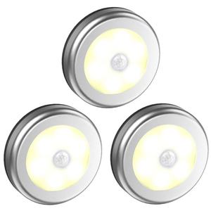 Lumière de nuit à détecteur de mouvement LED, alimentée par piles, sans fil, lumières LED pour armoire - Product Image 1